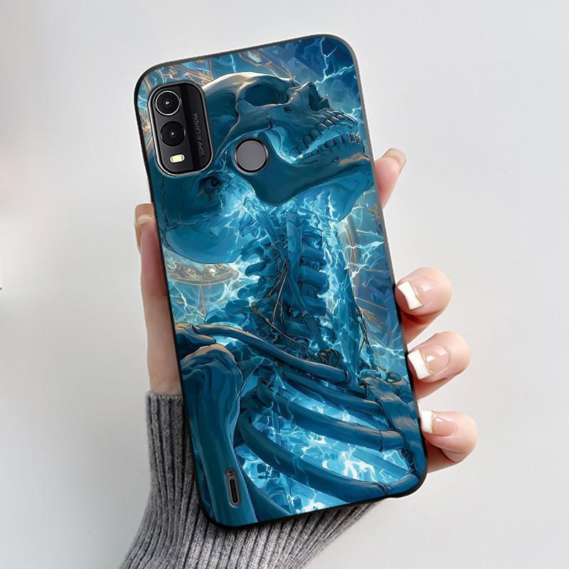 Phone Case For Nokia G11 Plus Matte Black Casing Soft Silicone Ultra Thin Slim Cover Aesthetic Luxury Cute Cool Boys Girls Shell