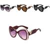 V Shape Butterfly Sunglasses With Uv400 Protection For Fashionable Outdoor Activities