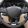 Real Carbon Fiber Car Accessories Driver Wheel Button Trim Cover Soft Sticker For Mercedes CLA C117 2014-2018 GLA X156 2015-