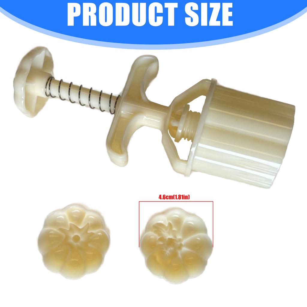 Creative Pumpkin Shape Mooncakes Molds Durable 50g Pumpkin Mooncakes Crafting Molds for Artisanal Desserts Enthusiasts