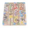 Magnetic Counting Toy Educational Wooden Color Number Matching Puzzle Board for Toddlers Kids S