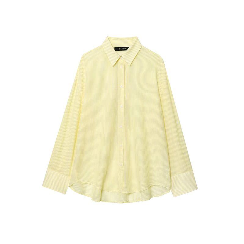 Kaslead New Arrival Women's Clothing Fashion Style Fashion Stripes Loose Shirt Shorts 7521078 7200412