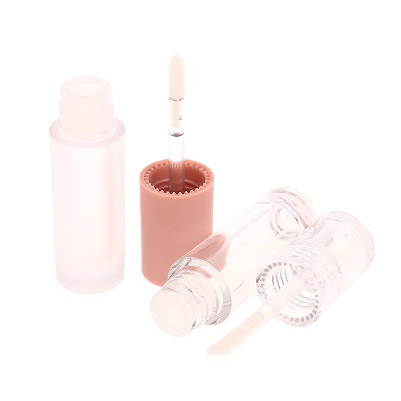3Ml Bottled Round Transparent Empty Lipstick Tube Diy Lip Glaze Lip Gloss Container Frosting Lip Balm Tube Sample Container
