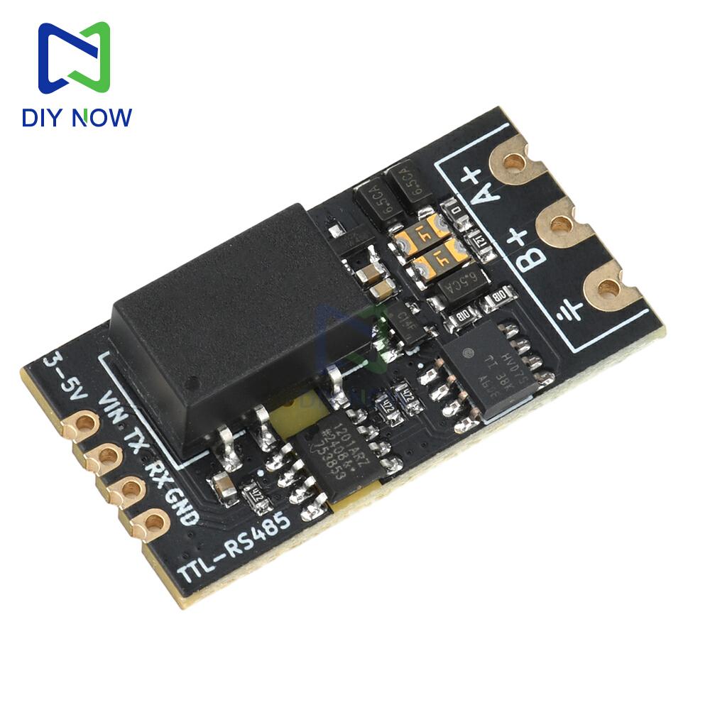 Isolation TTL to RS485 level module DC 3.3V/5V serial port automatic switching communication rate up to 2Mbps onboard TVS tube