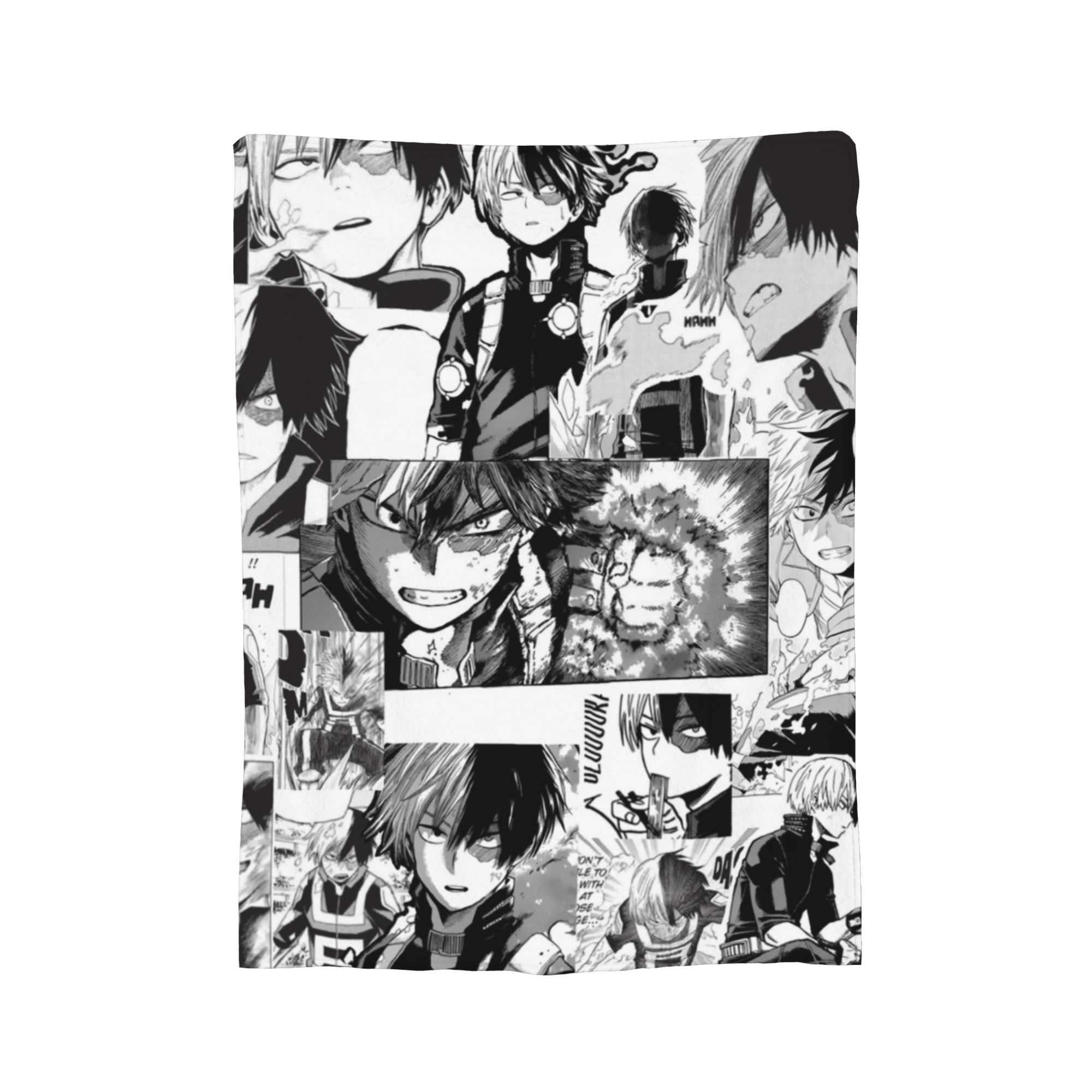 Toga Himiko Manga Flannel Blanket Boku No My Hero Academia Awesome Throw Blanket for Home 125*100cm Bedspreads, 30x40in