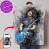 Dave Grohl Personalized D Textured Metal Poster Wall Art Vintage Tin Signs for Interior Decoration Living Room Accessories Home