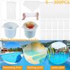 5-200 BUC Șosete Skimmer Piscină Curăță Reziduuri și Frunze Coșuri Reutilizabile Filtre Net Saver pentru Piscină Lac Spa Îngropat Club
