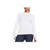 Under Armour Qualifier ColdGear Long Sleeve Fitness Top Women Tops White 1379343-100