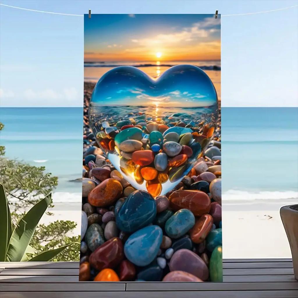 Sea Turtle Beach Towel Large Size Outdoor Travel Camping Absorbent Bath Towel Super Soft Summer Swimming Towel Bath