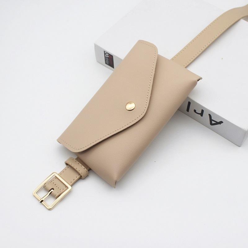 22 Women'S Belt Women'S Decorative Bag Belt Thin Mini Mobile Phone Key Small Waist Bag