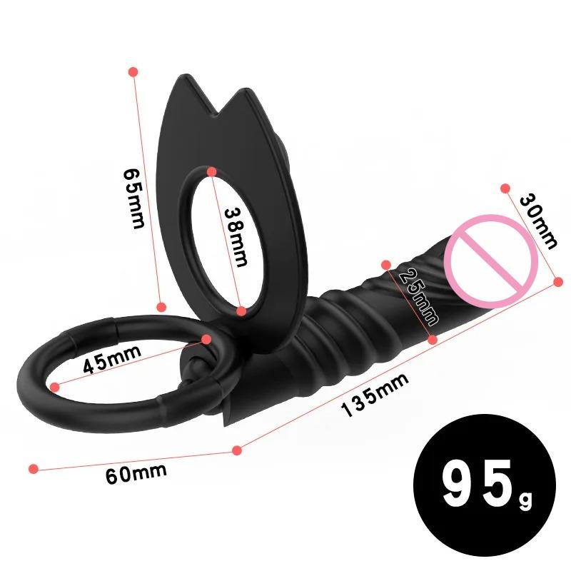 Silicone Prostatic Anal Plug Female Masturbation Pull Beads In The Back Court Adult Toys Delayed Ejaculation Anal Dilatation Sex