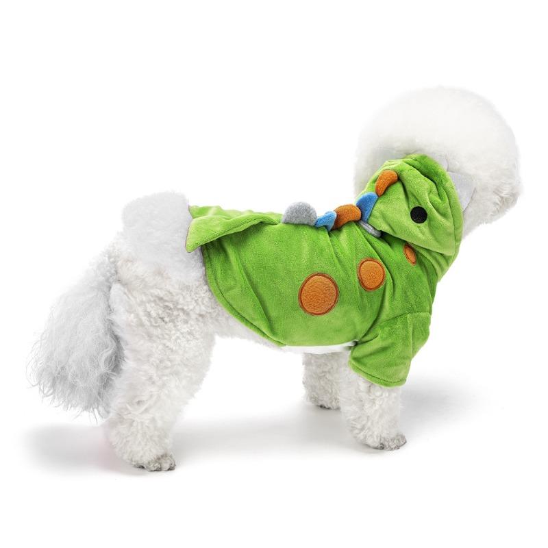 Neue Haustierhundekleidung verwandelt sich in Dinosaurier, Herbst- und Winterwelpen- und Katzenkostüme, Halloween-Hundeoutfits