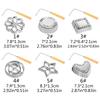 1 Set Cake Printing Pastry Mold Biscuit Dessert Maker Waffle Model Set Baking Accessories DIY Decorating Cake Tool
