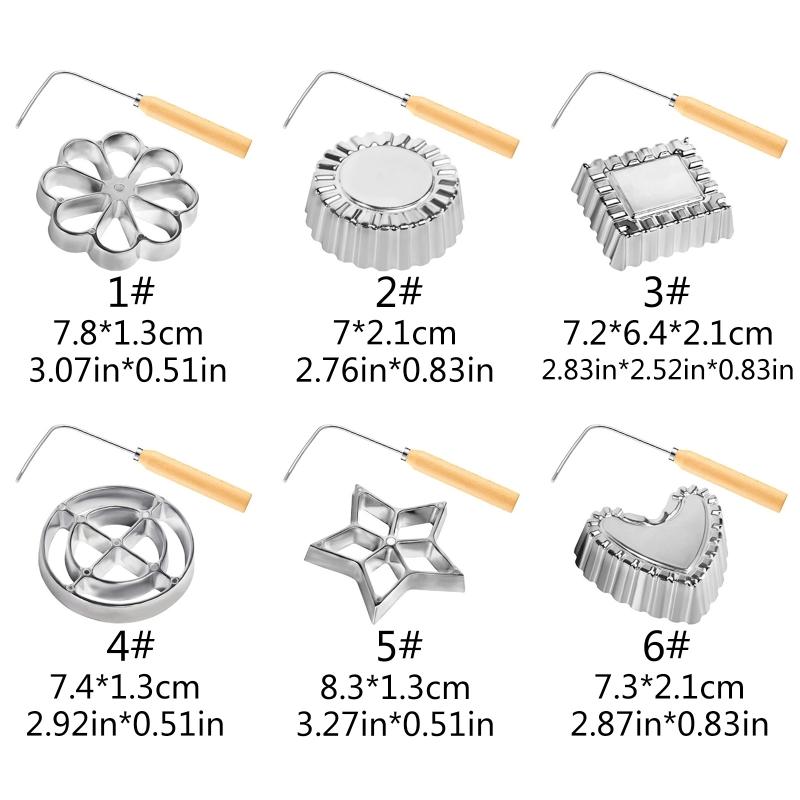 1 Set Cake Printing Pastry Mold Biscuit Dessert Maker Waffle Model Set Baking Accessories DIY Decorating Cake Tool