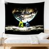 Cyberpunk Edgerunners David Martinez Ästhetisches Wandteppich Lustiger Wandbehang Heimdekoration für Wohnzimmer und Schlafzimmer
