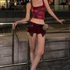 American Y2K Spicy Girl Low-Rise Denim Shorts: Women's Hip-Hugging, Stretchy, Sexy Wide-Leg Hot Pants