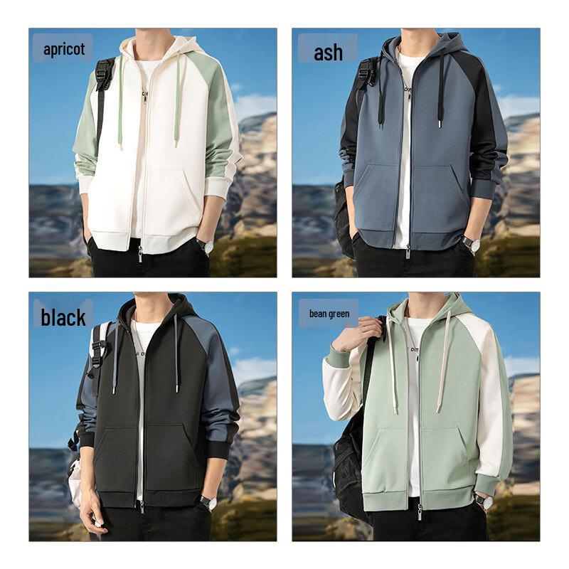 Jeanswest Men's Hooded Windproof Jacket