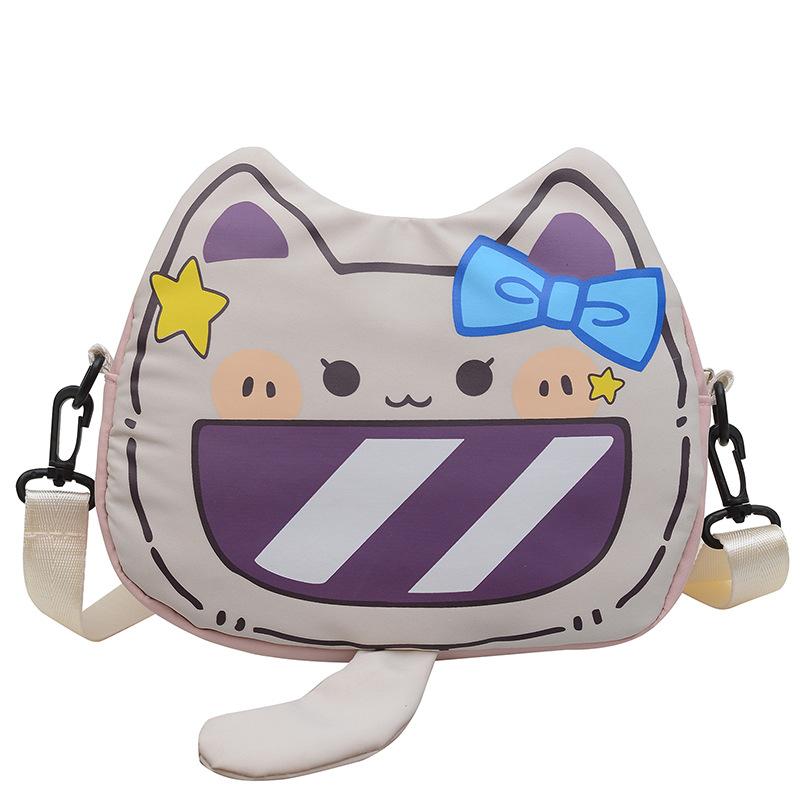 Cute shoulder bag, new casual and lightweight girl messenger bag, student travel shoulder bag, mobile phone bag.