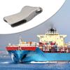 Marine Grade 316 Stainless Steel Rope Clamp Secure & Mooring Solution Yacht & Boats Hardwares Simple N