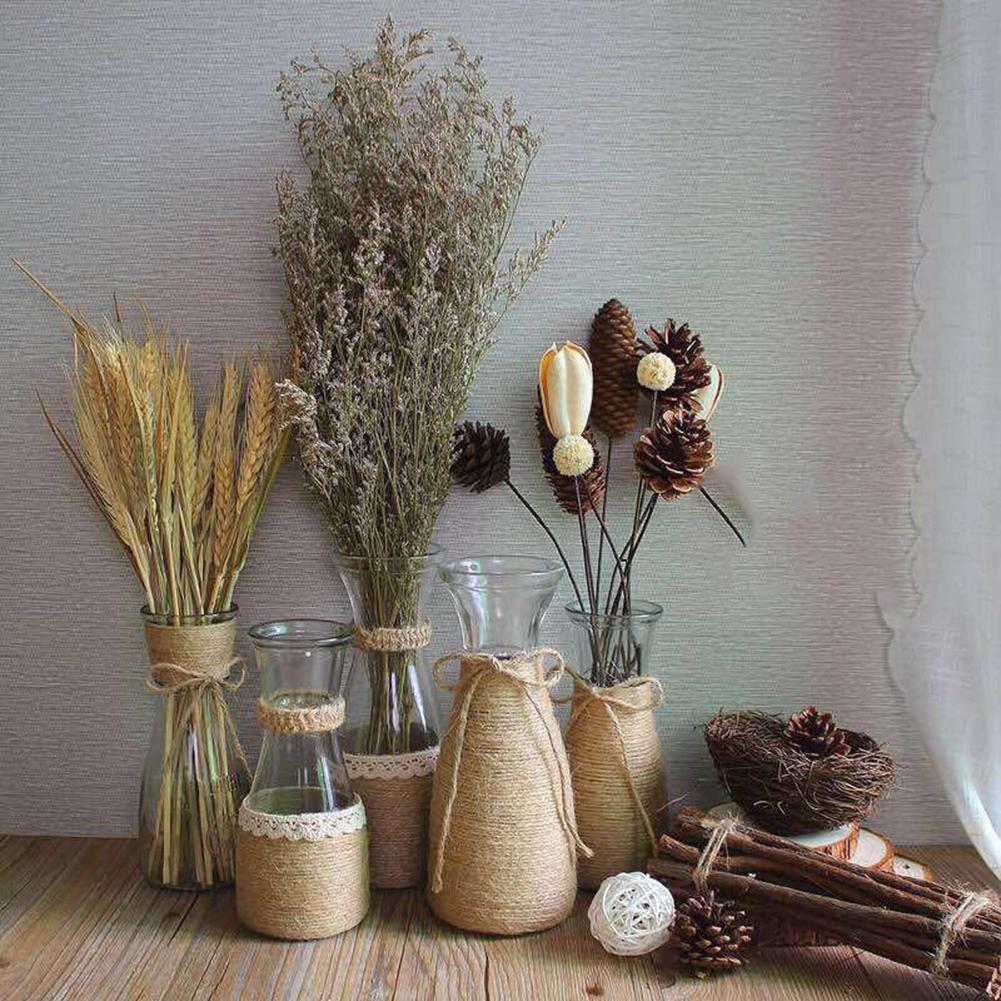 1/3/4/5/10mm Natural Jute Rope Cord, DIY Jute Cord Twine Ribbon  Hemp Rope Crafts Sewing Handwork Gift Wrap Home Decoration