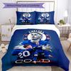 Chelsea FC Fußballspieler Bettwäsche-Set Geeignet für Wohnzimmer Maschinenwaschbar Perfektes Geschenk für Freunde Familie