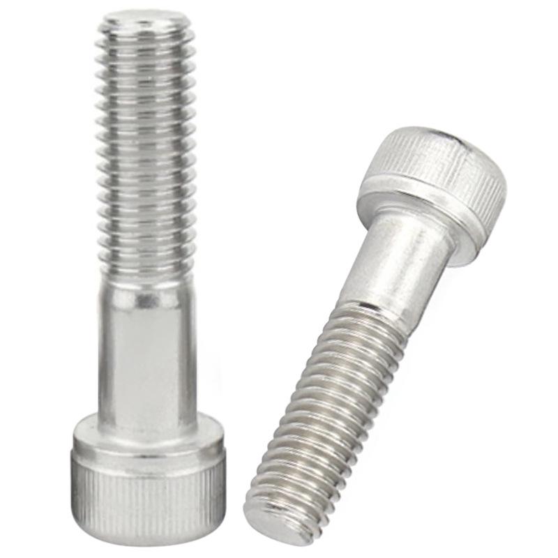304 Stainless Steel Hex Socket Cap Screw, Half-Tooth, M3/M4/M6