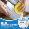 Easy-to-Use Shoe Polish Cream, Suitable for Common Footwear Renewal and Maintenance Prevention, Quick-Acting with Built-in Spong