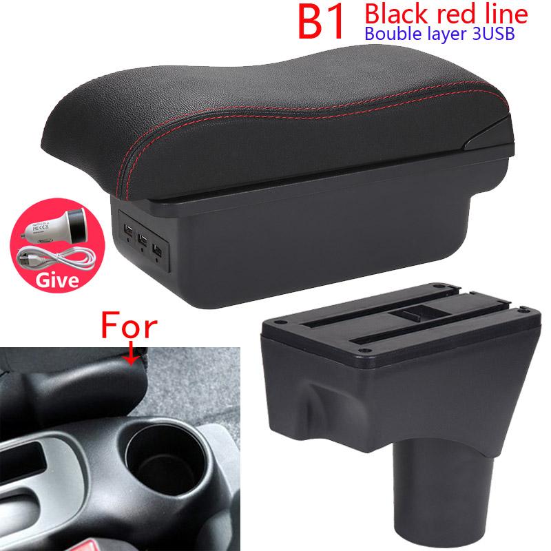 For Nissan Sunny Armrest Box For Nissan March Micra K13 Car Armrest Arm Storage Box Retrofit Parts Car Accessories 2010-2025
