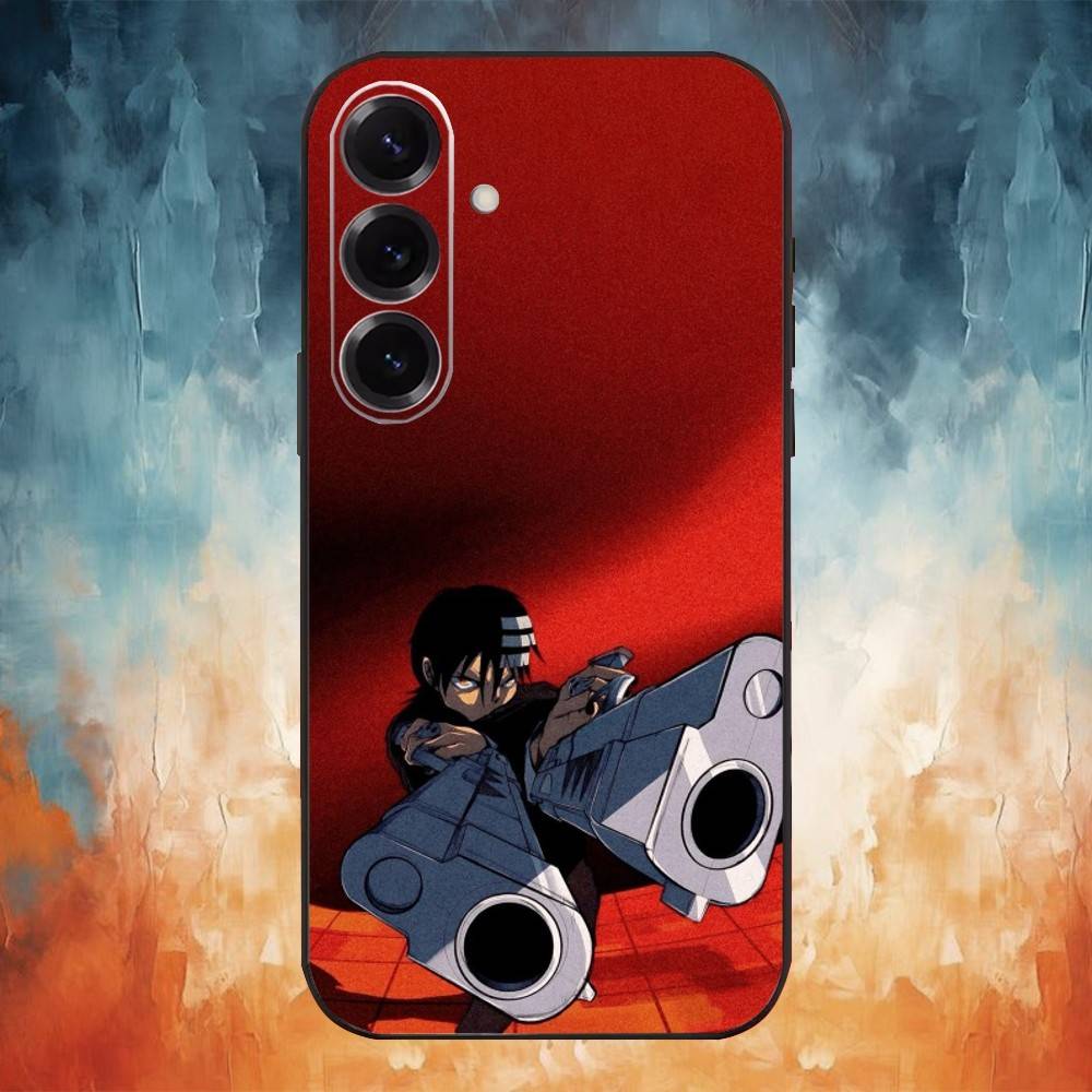 

D-Death the kid Phone Case For Samsung GalaxyA13,21s,22,31,32,52,53,71,72,73,Soft Black Cover Samsung a20s