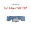 USB Charge Dock Port Socket Jack Connector Flex Cable For Samsung Galaxy Tab A 8.4" Inch 2020 T307 Charging Board Module