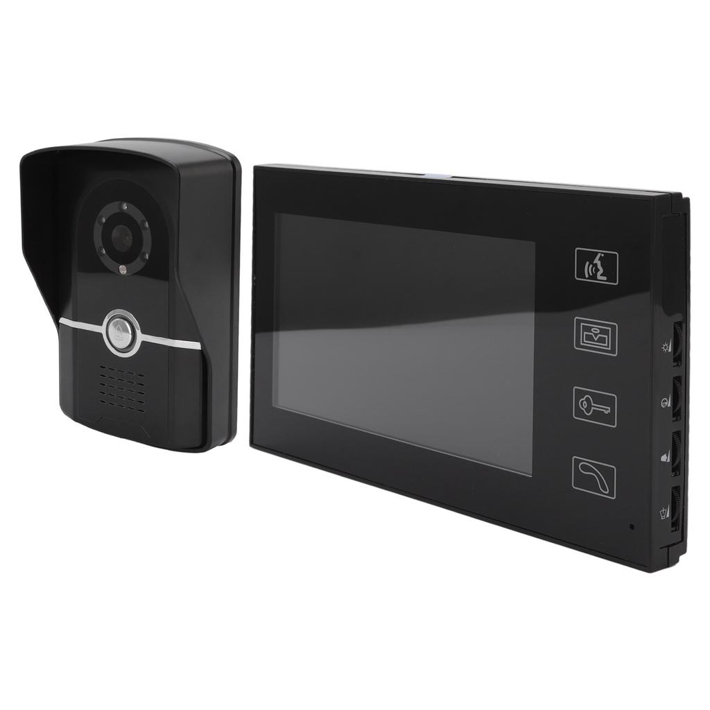 Smart Video Phone Doorbell Intercom System Home Electronic Doorbell with 16 Bells