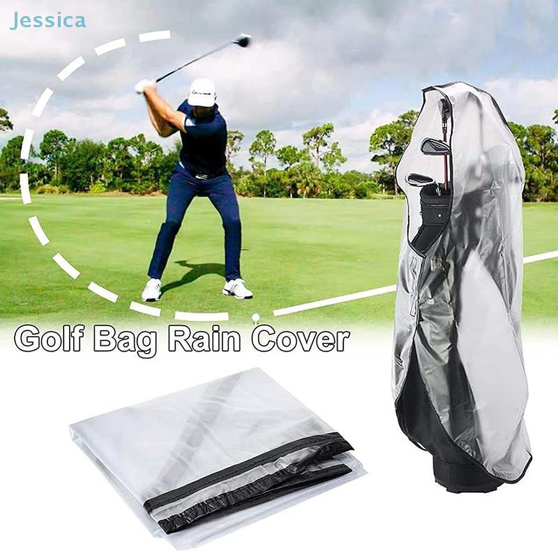 Golf Bag Rain Cover With Zipper Outdoor Golf Club Bag Court Supplies