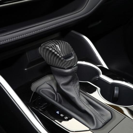 Carbon Fiber ABS Gear Shift Knob Head Cover Trim For Toyota Highlander -