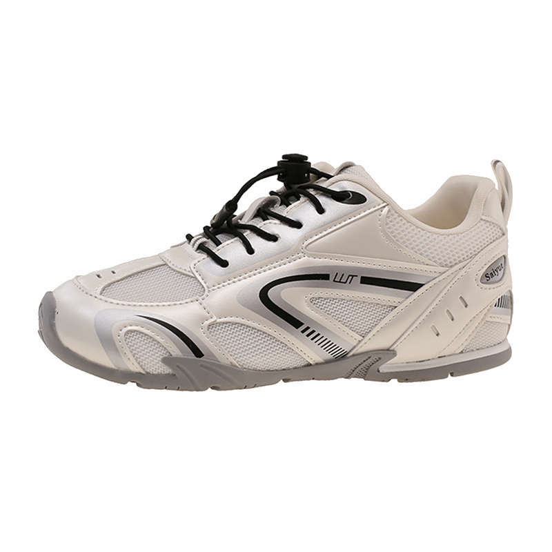 Retro racing shoes women's new spring and autumn mesh breathable Forrest Gump training shoes platform casual sports shoes