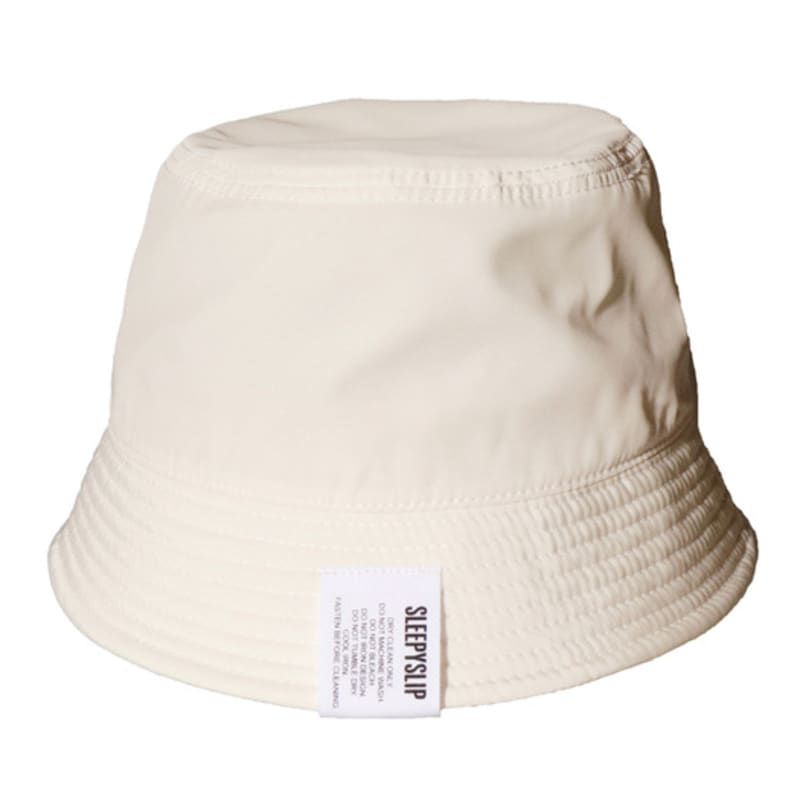 SLEEPYSLIP SATIN WEISSER BUCKET HAT