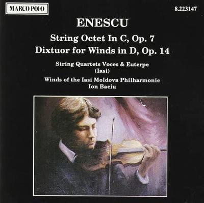 CD ENESCU - Ottetto X Archi Op.7, Dixtuo 8223147 Marco Polo Germany Classical Used