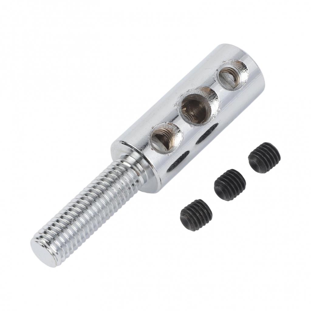 Stainless Steel Cable Connector for Gym Machines Fits 5mm to 6mm Cables
