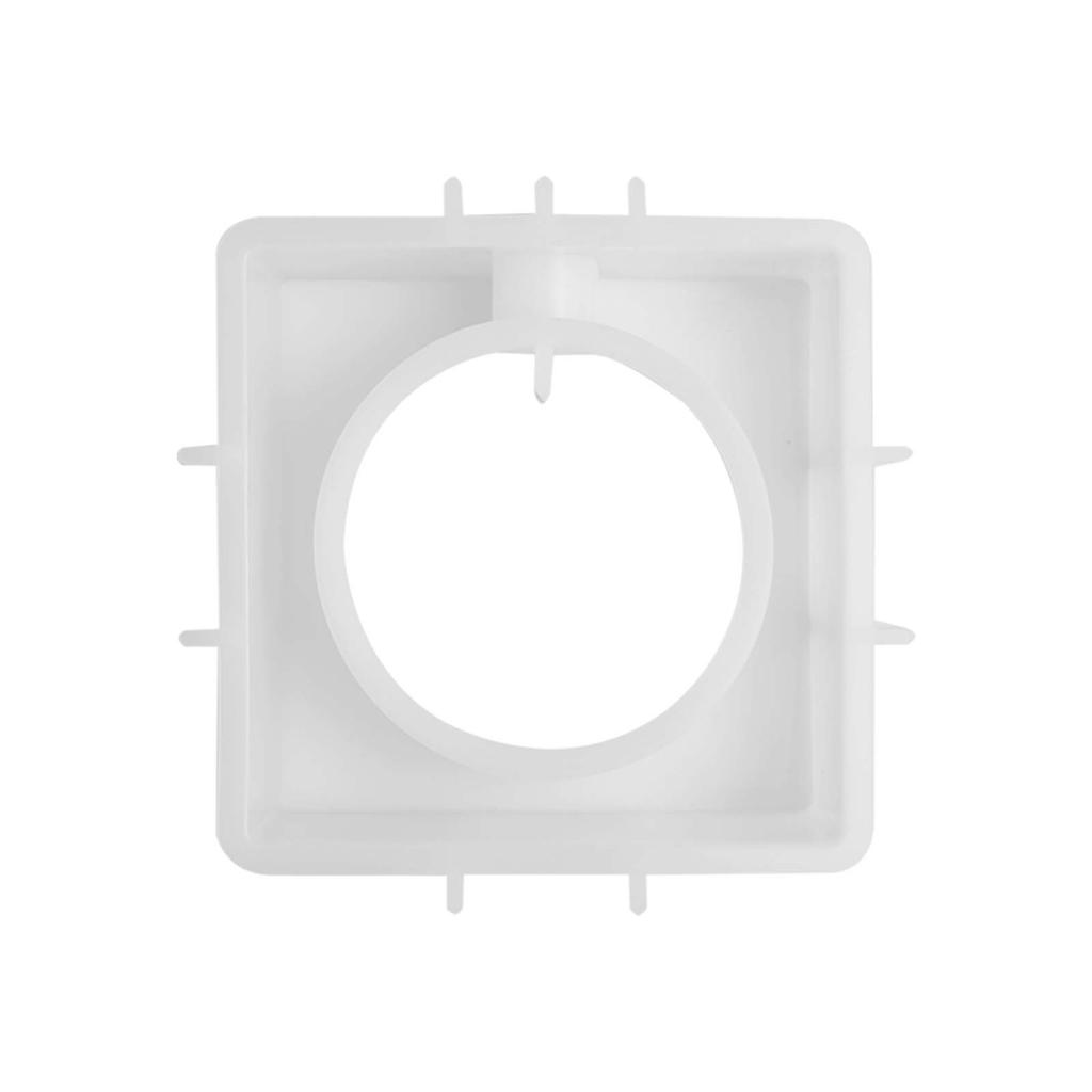 Round Square Arch Vase Resin Mold, 4-Shape Silicone Casting Mold for DIY Hydroponic Planter Decor