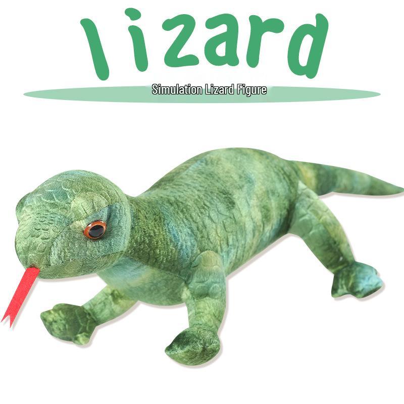 Lion Lizard Plush Dinosaur Doll - Cute Children's Cognitive Toy