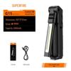 SupFire G15 LED Rechargeable Work Light with Magnetic Base