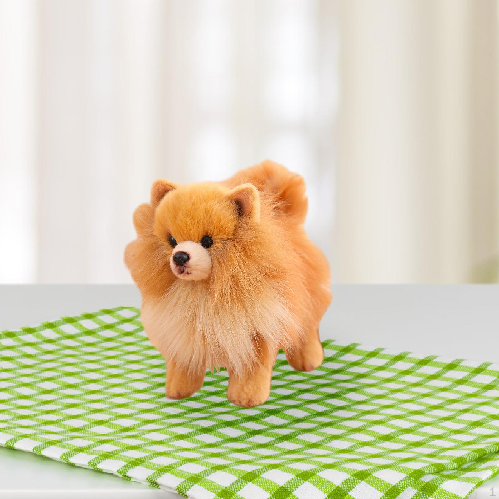 

Мягкая игрушка, щенок, декор детской комнаты, мягкая плюшевая кукла-собака, игрушка для коричневый