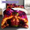 Cartoon Pattern Bedding Quilt Set Quilt Cover Pillowcase Home Decoration Birthday Gift (1 * Duvet Cover + 2 * Pillowcase, Without Core)
