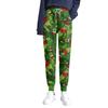 Women's Casual Fashion Home Print Velvet Sweatpants
