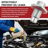 5PCS Stainless Steel Oil Plug Gasket Set Drain Plug Gasket for GMC/Honda/Ford Motorcycle
