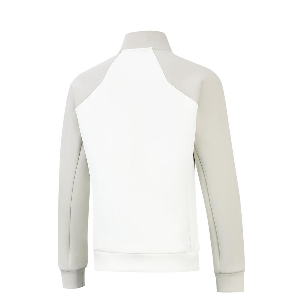 Li-Ning Group Purchase Series Stand Collar Zipper Comfortable Color Block Versatile Casual Simple Sports Hoodie Women hoodie AWDVA84-4