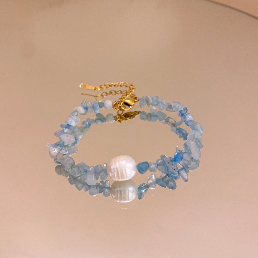 Crystal Butterfly Beaded Bracelet Women's Light Luxury Girlfriend Gift Birthday Bracelet High Value Student Party Exquisite Jewelry