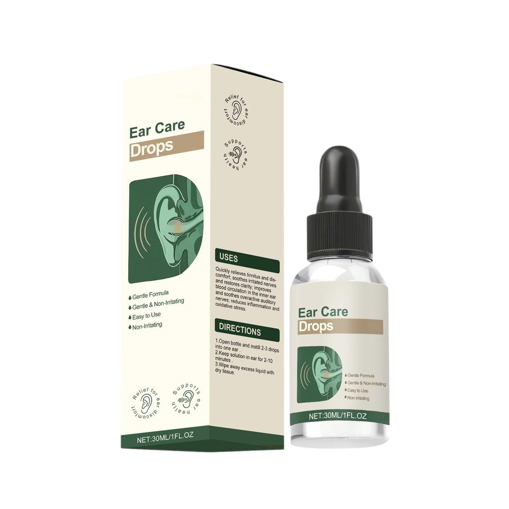 Tinnitus Relief Drop Earwax Cleaning Care Drop Tinnitus Relief  Patches , Ear Tinnitus Relief For Relieves Tinnitus, Earwax Cleaning Care Drop 30ml