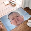 Hasbulla Hasbullah Smile Doormat Mat Anti-Slip Bath Kitchen Garden Rug Carpet 40*60cm