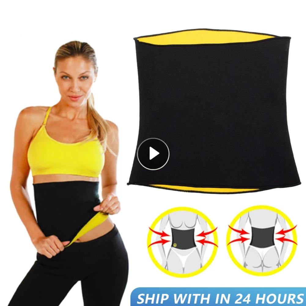 Taillenformer Bauchwickel Sport Schweißband Bauchtrainer Gewichtsverlust Body Shaper Bauchkontrolle Fitnessstudio Schweißgürtel Abnehmgürtel
