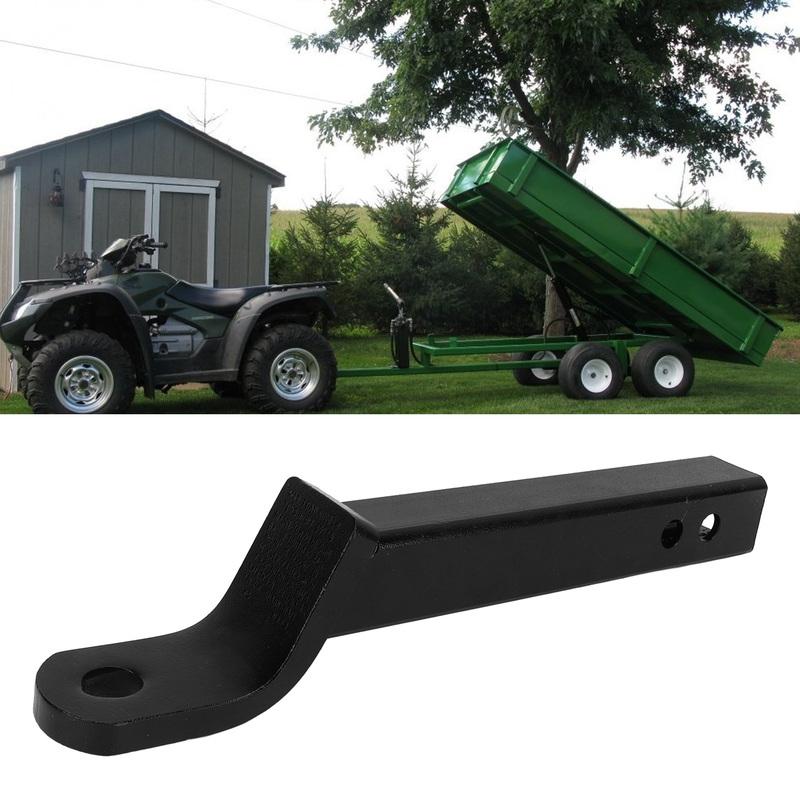 Supporto per Gancio di Traino per Rimorchio 430mm 6000 Lbs Acciaio Forgiato ad Alta Resistenza Supporto Estensione per Sfera Adatto per Ricevitore da 2 Pollici